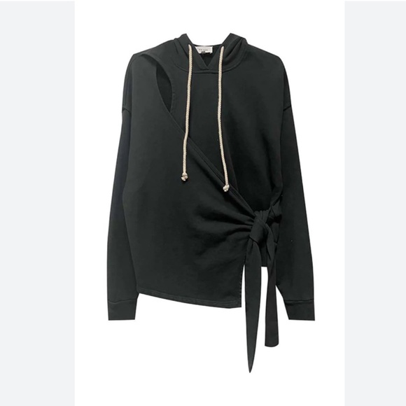 Sweatshirt R G Kane wrap hooded sweatshirt NWT - Picture 6 of 6